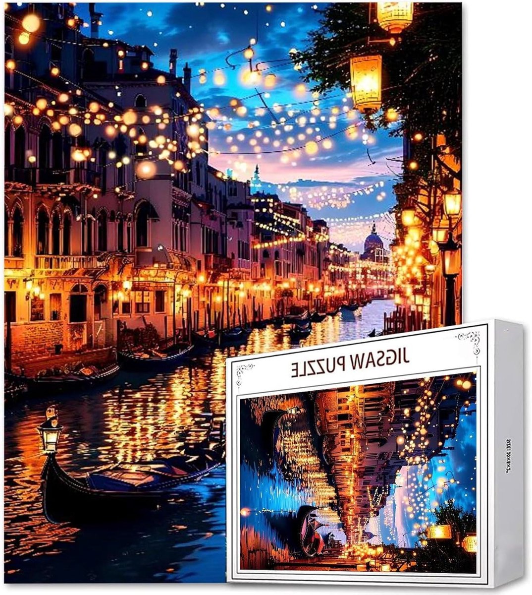 Puzzelmat - Legpuzzel - Ontspanning - 4000 stukjes - 141x87cm - Nachtzicht