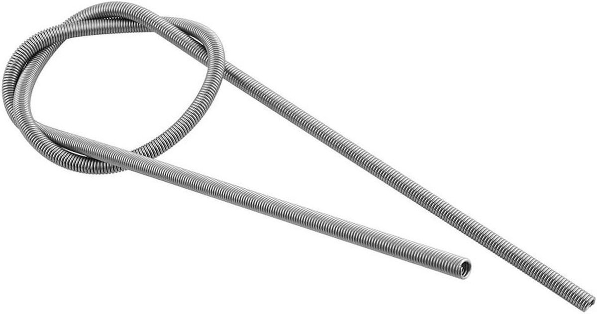 Verwarmingselement Droger Reparatie Draad Apparaat Reparatie Hoge Temperatuur Bestendig 7.2mm x 800mm Zilverkleurig