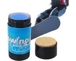 Snowboard Wax - Glijwas Skis - Snowboarden Verbeteren - Alle Temperaturen - 70 g - Zwart