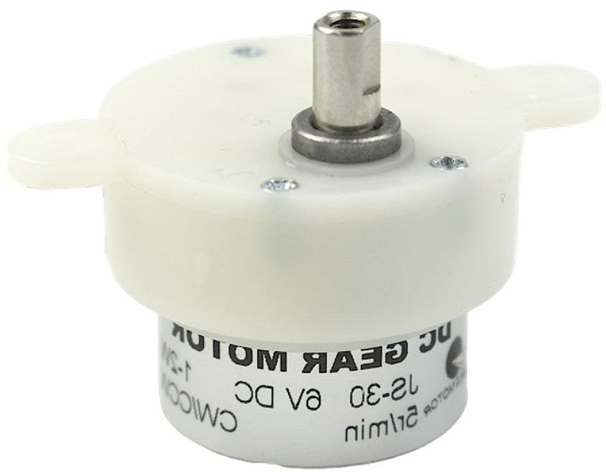 Elektrische Motor - Gelijkstroom Motor - Display Stands - Dubbele Platte As - 6 Volt 5RPM - Niet gespecificeerd