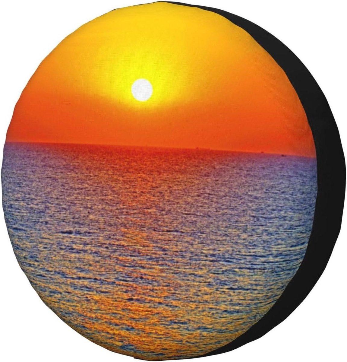 Bandenhoes - Reservewielafdekking - Bescherming Banden - Waterdicht Polyester - 17 inch - Zonsondergang