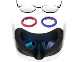 VR Magnetische Frame Bril Spacer voor Oculus/Meta Quest 3, Lenzen Insert Bril Lens Protector Accessoires, Anti Krassen Glas Spacer Bescherming voor Oculus Quest 3 Headset
