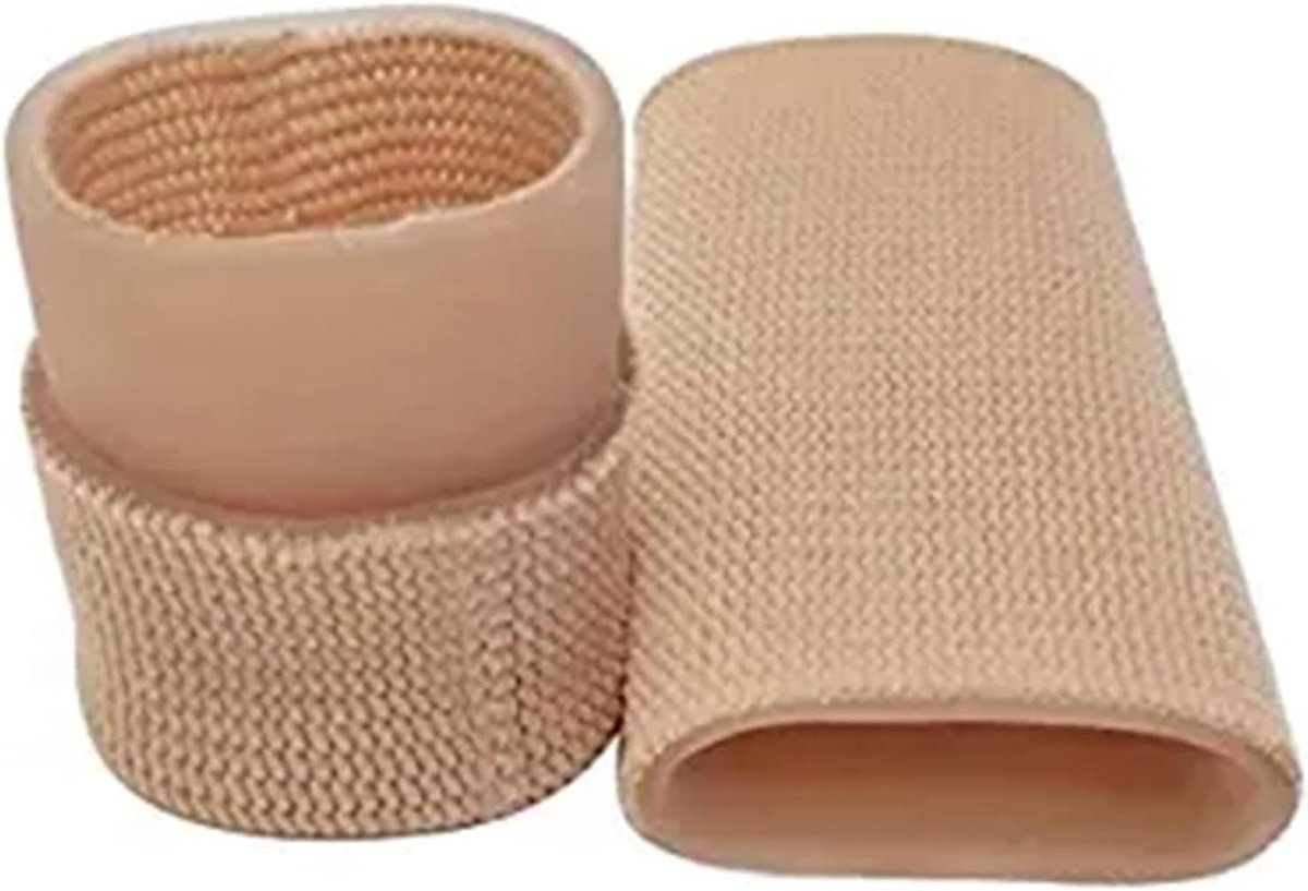 Enkelbeschermers - Enkel sleeves Gel pads - Voorkomen van Blaren - Wrijvingsvermindering - 1 Paar - Aard