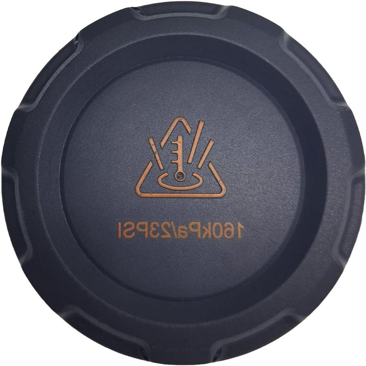 Radiateurdeksel - Expansievat deksel - Koelsysteem onderhoud - Directe vervanging - 8.1 x 8.1 x 2.7 cm - Zwart