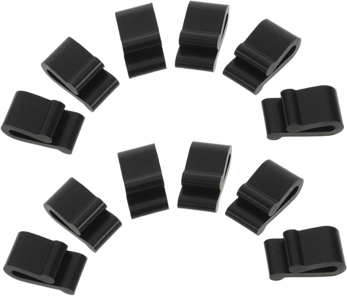 Pannen Beschermclips - Lid Protectors - Kookgerei Beschermen - Krasvrije Opslag - 2.5cm - Zwart