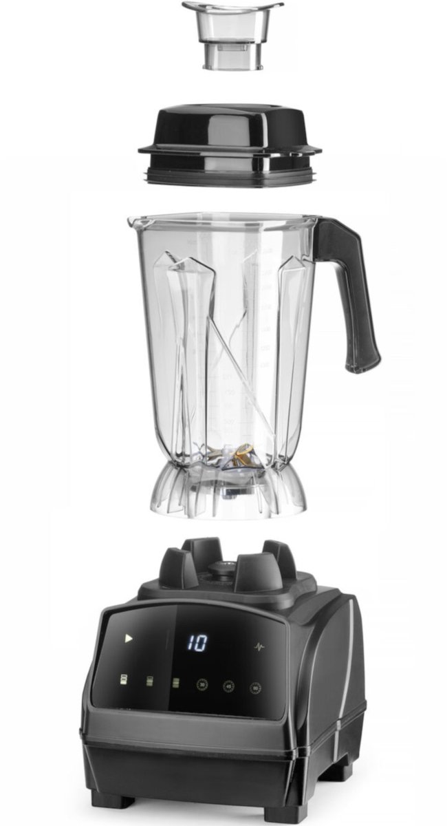 Hendi Digitale Bar Blender - 2,5 Liter - Zwart - 1680W - 220x240x(H)535mm van HENDI — afbeelding 5