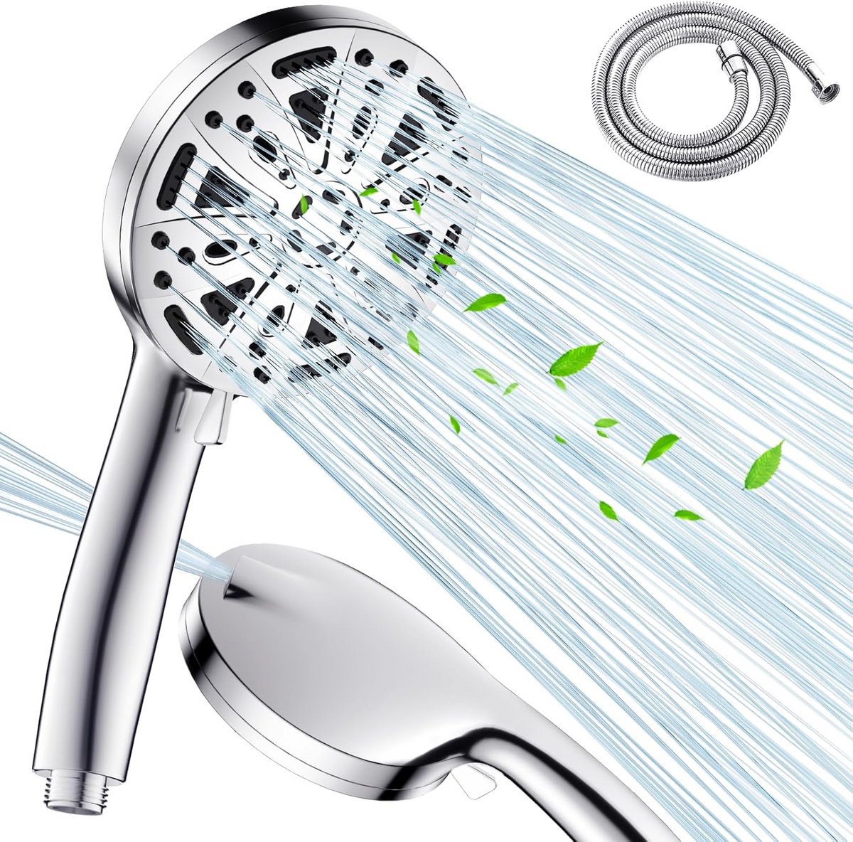 Douchekop met slang - Handdouche set - Verfrissende Douche - 10 sproeimodi - 15 meter slan