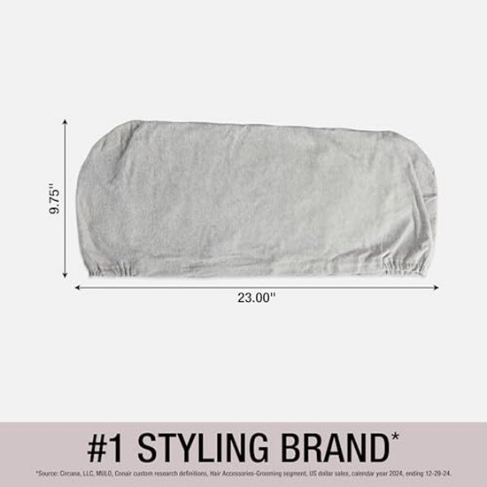 Haardroogdoek - T-shirt handdoek - Haar Drogen - Patent-pending ontwerp - Eén maat - Multicolor — afbeelding 3