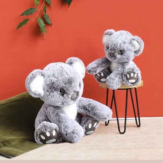 Schattige Koala Knuffel - 18 cm - Zacht Grijs Pluche Dier - Perfect Kraamcadeau — afbeelding 3