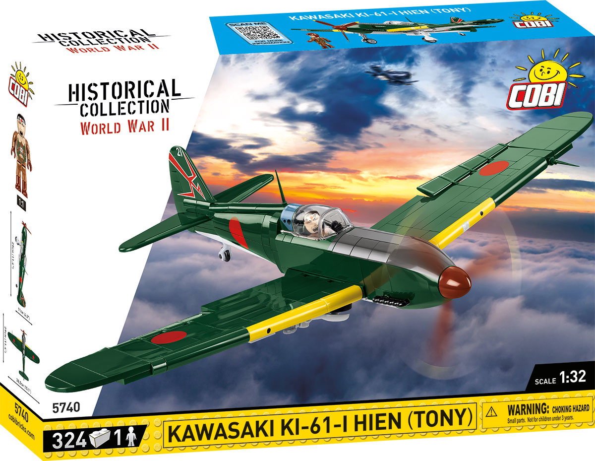 COBI Historical Collection - Kawasaki Ki-61-I Hien 'Tony' Constructiespeelgoed thumbnail 2