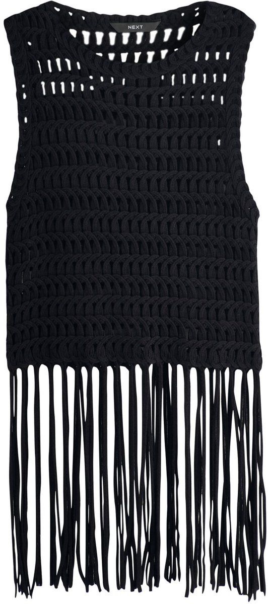 Next - Dames - Gebreide tanktop - Zwart