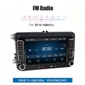 ESSGOO autoradio met FM Radio functie. Toont een frequentiebereik van 87.5-108.0 MHz.