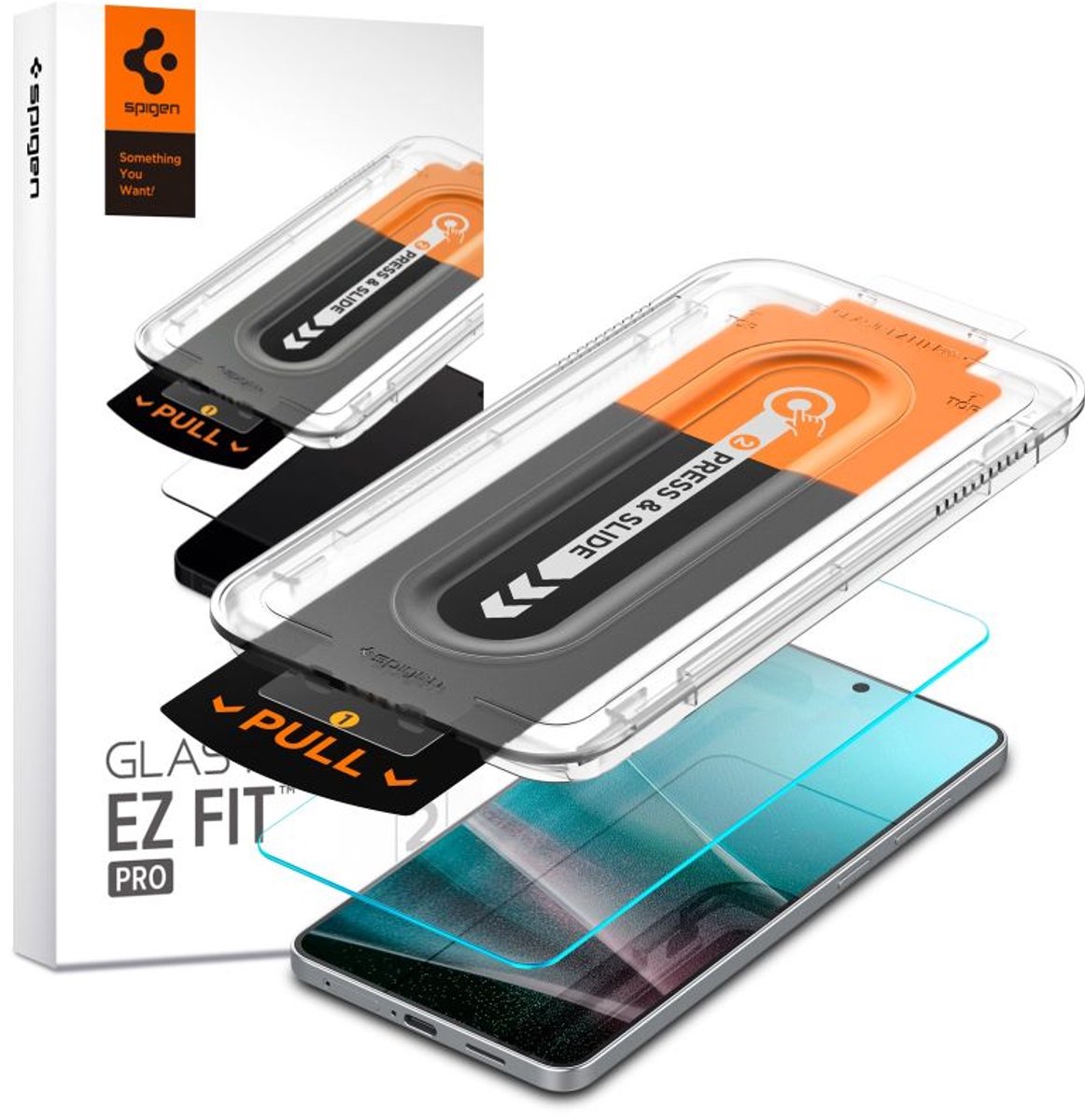 Spigen Gehard Glas Glass.tr Ez Fit Pro Voor Samsung Galaxy S25 Edge