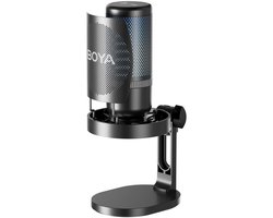 BOYA K3 Zwart, Blauw Podcastmicrofoon