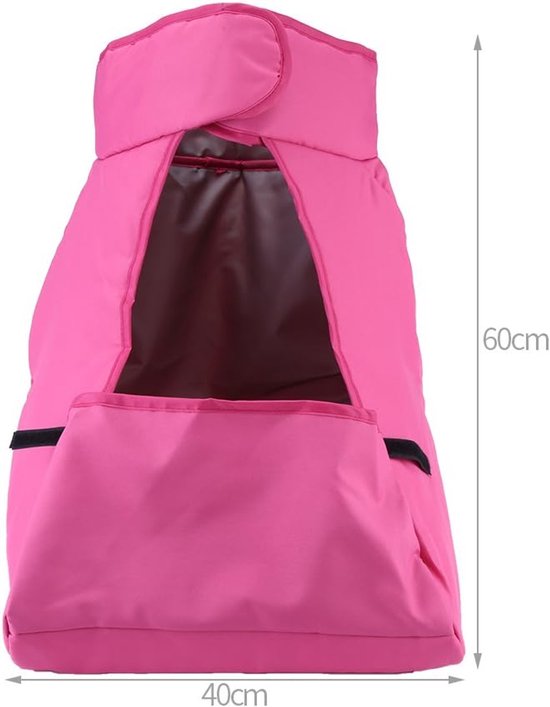 Kinderwagen Voetenzak - Wandelwagen warmer - Winterse uitjes - Waterdicht materiaal - Universeel - Roze — afbeelding 4