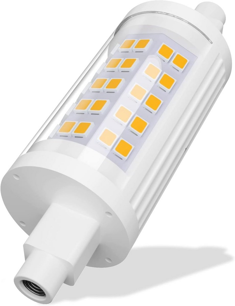 LED Lamp - Dubbele Eindlamp - Algemene Verlichting - Energiezuinig - 78mm - Warm Wit