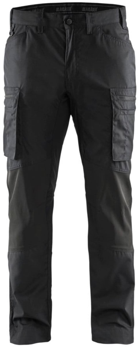 Blaklader Service werkbroek met stretch 1459-1845 - Nougat/Zwart - D96