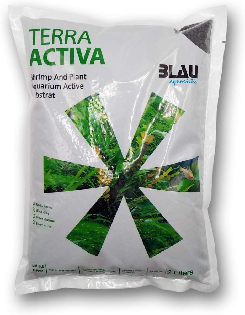 Aquarium Bodem - Planten Substraat - Planten Groei - Hard Granulaat - 2 Liter - Bruin