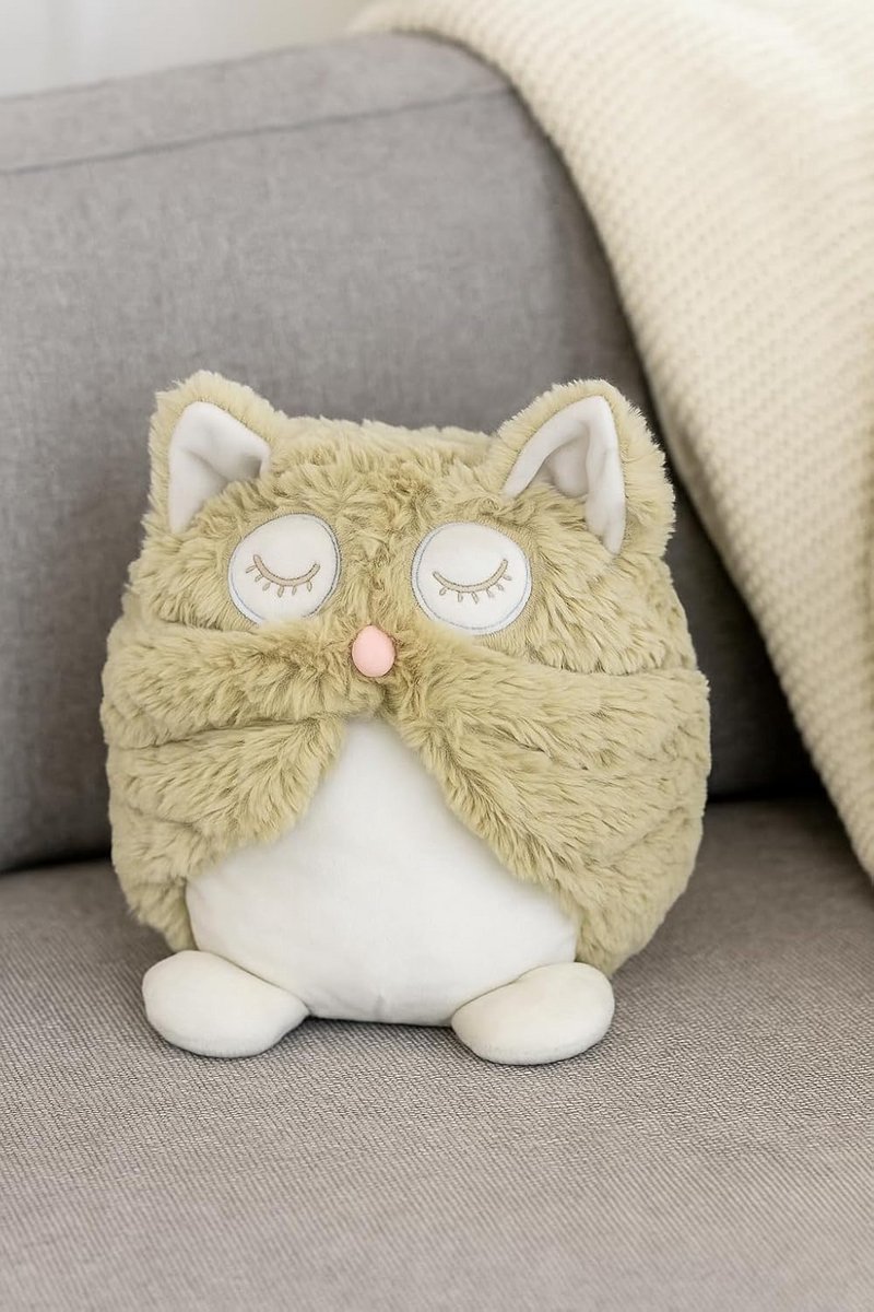 Uil Deurstop - Dieren Stopper - Deuren Open Houden - Verzwaarde Vulling - 18 cm Hoog - Zacht Uil