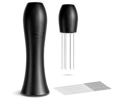 Koffie Tamper - Barista Tool - Espresso Bereiden - Roestvrij Staal - 42mm Diameter - Zilver
