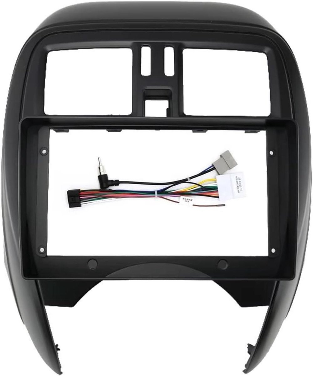 Autoradio Frame - Paneel Kit - Dashboard Installatie - Directe Vervanging - 9 Inch - Zwart