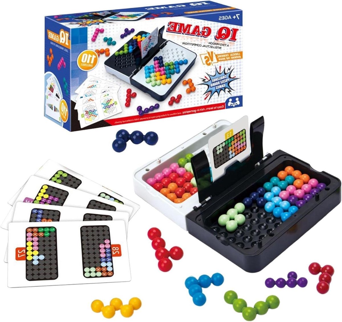 Logisch Denkspel - Reisspel Puzzel - Hersenen Trainen - 110 Uitdagingen - 165 cm - Meerdere Kleuren