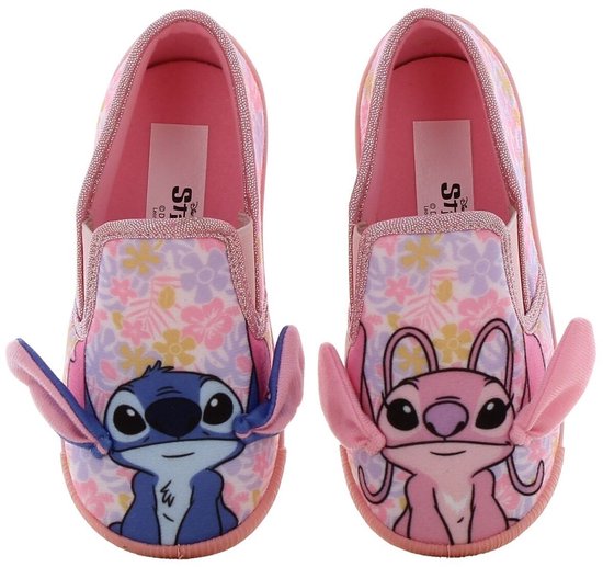 Angel & Stitch Pantoffels - Meisjes - Roze