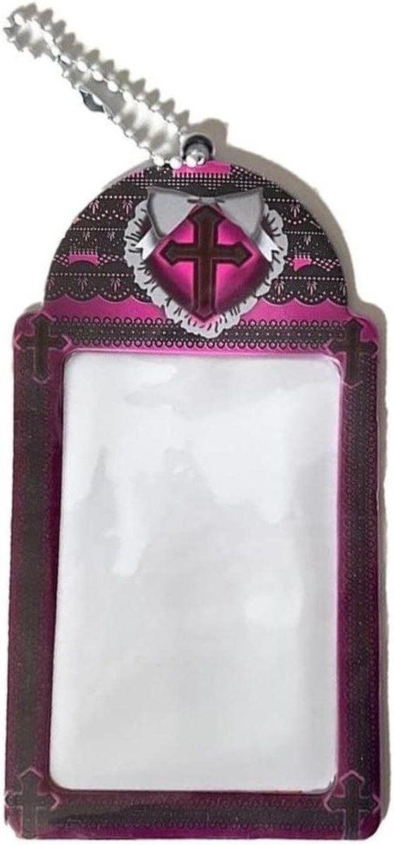 Fotokaart Houder - Badge Houder - Kaarten Tonen - Duurzaam PVC Materiaal - 3 Inch - Zwart
