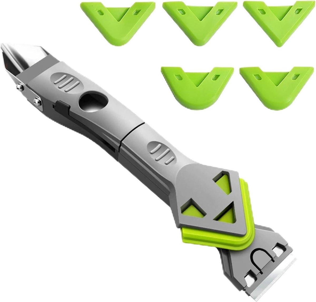 Siliconen Verwijderaar - Voegen Tool - Perfecte Voegen Maken - 7-in-1 Set - 186 cm - Grijs
