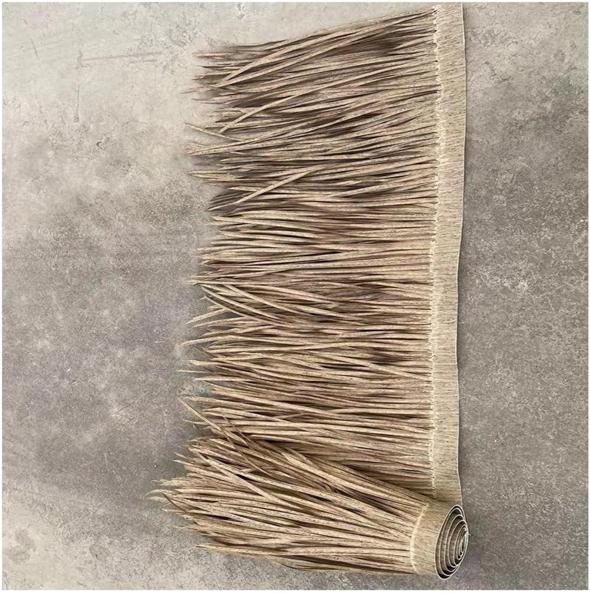 Rieten dak decoratie - Kunstmatige stro - Paviljoen bekleden - Weerbestendig en duurzaam - 0.5x3m per rol - Geel