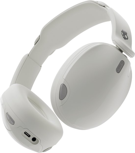 Skullcandy Hesh 540 ANC Wireless Koptelefoon – Over-Ear – Actieve Noise Cancelling – 65 Uur Batterij – Multipoint – Stay-Aware Mode – Wit