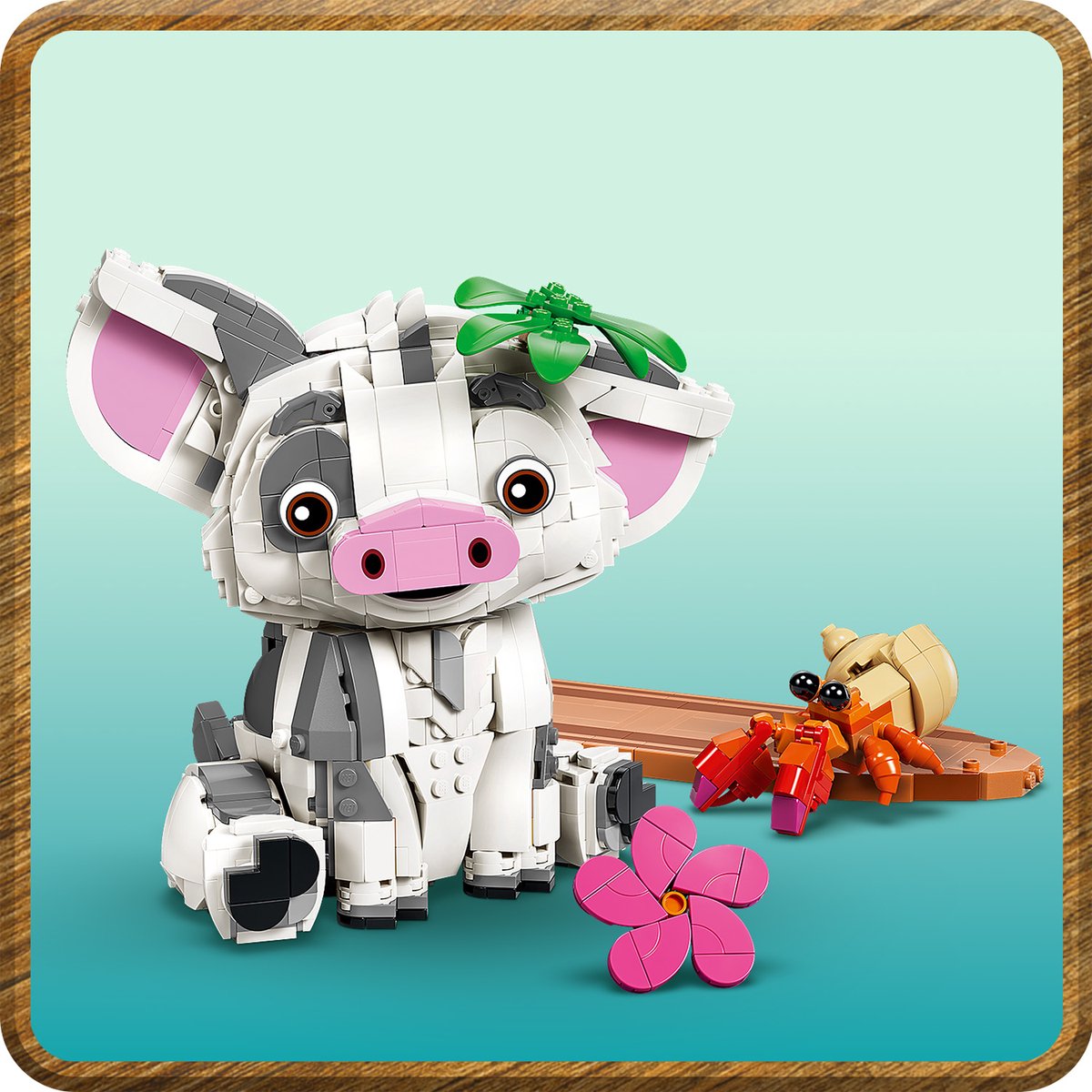 LEGO ǀ Disney Vaiana Pua Bouwbaar Dieren Speelgoed voor Kinderen en Decoratie 43292 – foto 7