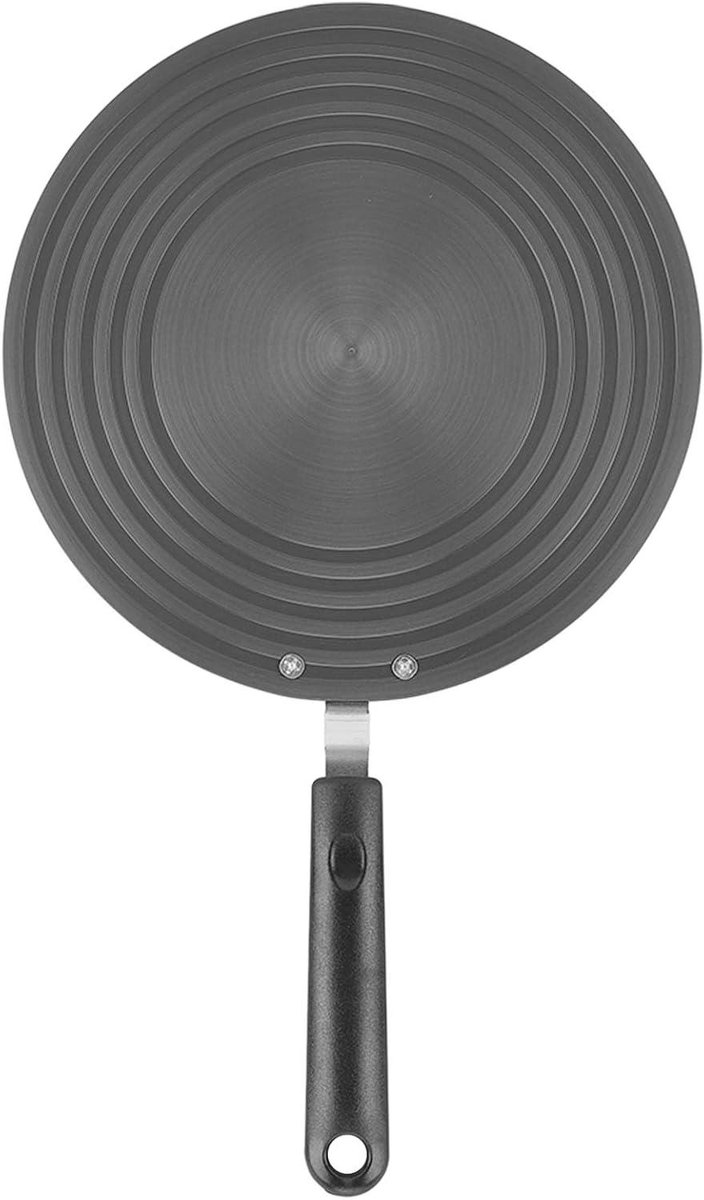 Warmteverspreider Sudderplaat - Vlamverdeler - Langzaam Koken - 4 Mm Dik - 24 Cm - Zilver