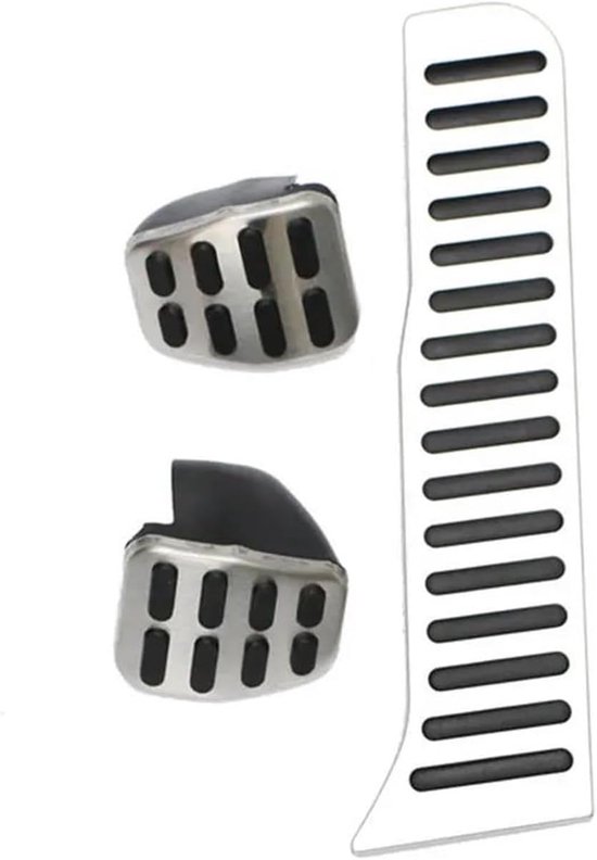 Auto Pedaal Covers - Voetsteun Pads - Verbeterd Rijden - Antislip Ontwerp - 4 Stuks - Metaal — afbeelding 4