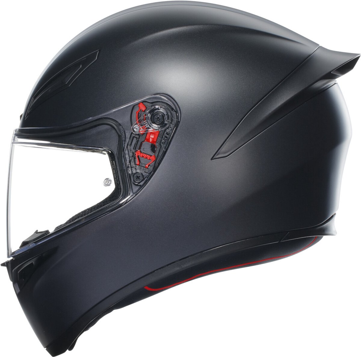 AGV K1 S E2206 Mat zwart Integraalhelm - Maat S - Integraal helm - Scooter helm - Motorhelm - Zwart - Scooterhelmen mannen en vrouwen. – foto 5
