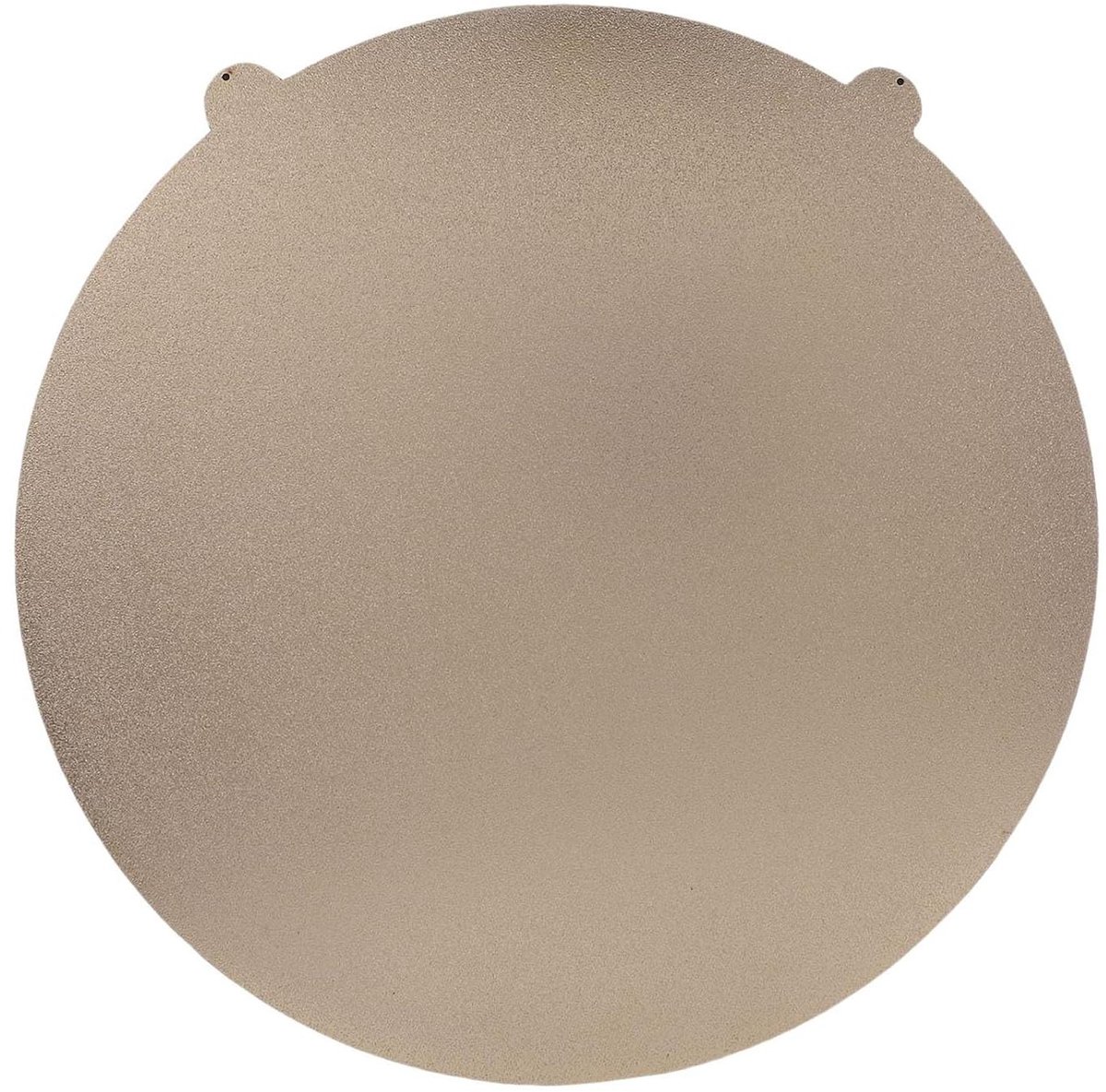 Printbed 3D-printer - Bouwplaat Flexibel - Printen Verbeteren - Textuur PEI Coating - 309 mm Diameter - Zwart