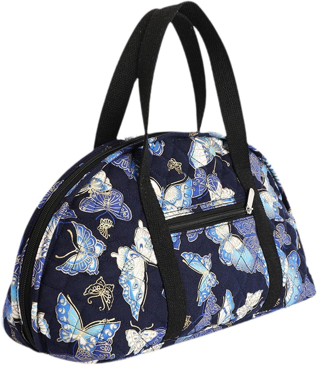 Strijkijzer Opbergtas - Reis Organizer - Veilig Vervoeren - Waterproof Padded Stof - Praktische Vakken - Zwart
