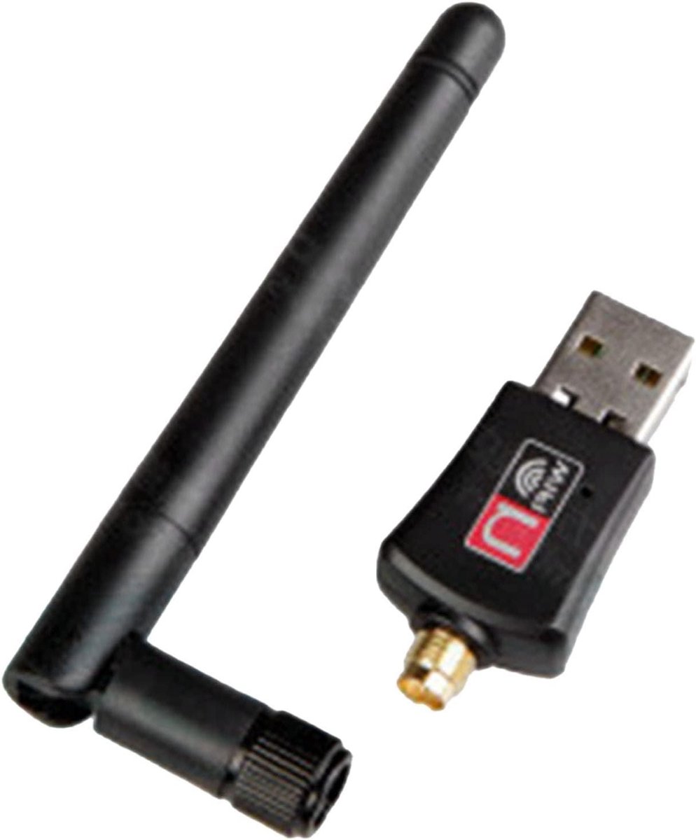 Draadloze USB Adapter - Wifi Dongle - Sneller Internet - Dubbele Band - 867 Mbps - Zwart