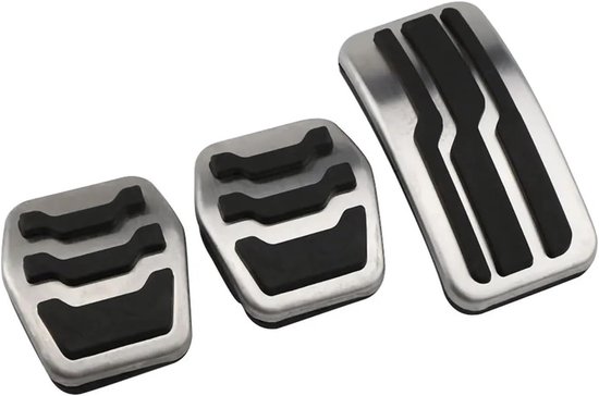 Pedaalhoezen Auto - Voetpedalen Pad - Veilige Grip - Roestvrij Staal - 2 Stuks - Zwart — afbeelding 5