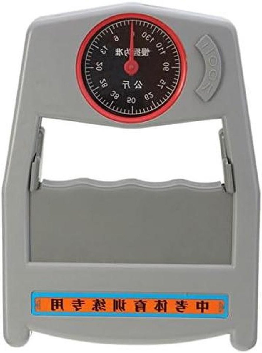 Hand Krachtmeter - Meetapparaat Grip - Kracht Meten - 0-130 kg Bereik - 10.5 cm x 14 cm - Niet gespecificeerd