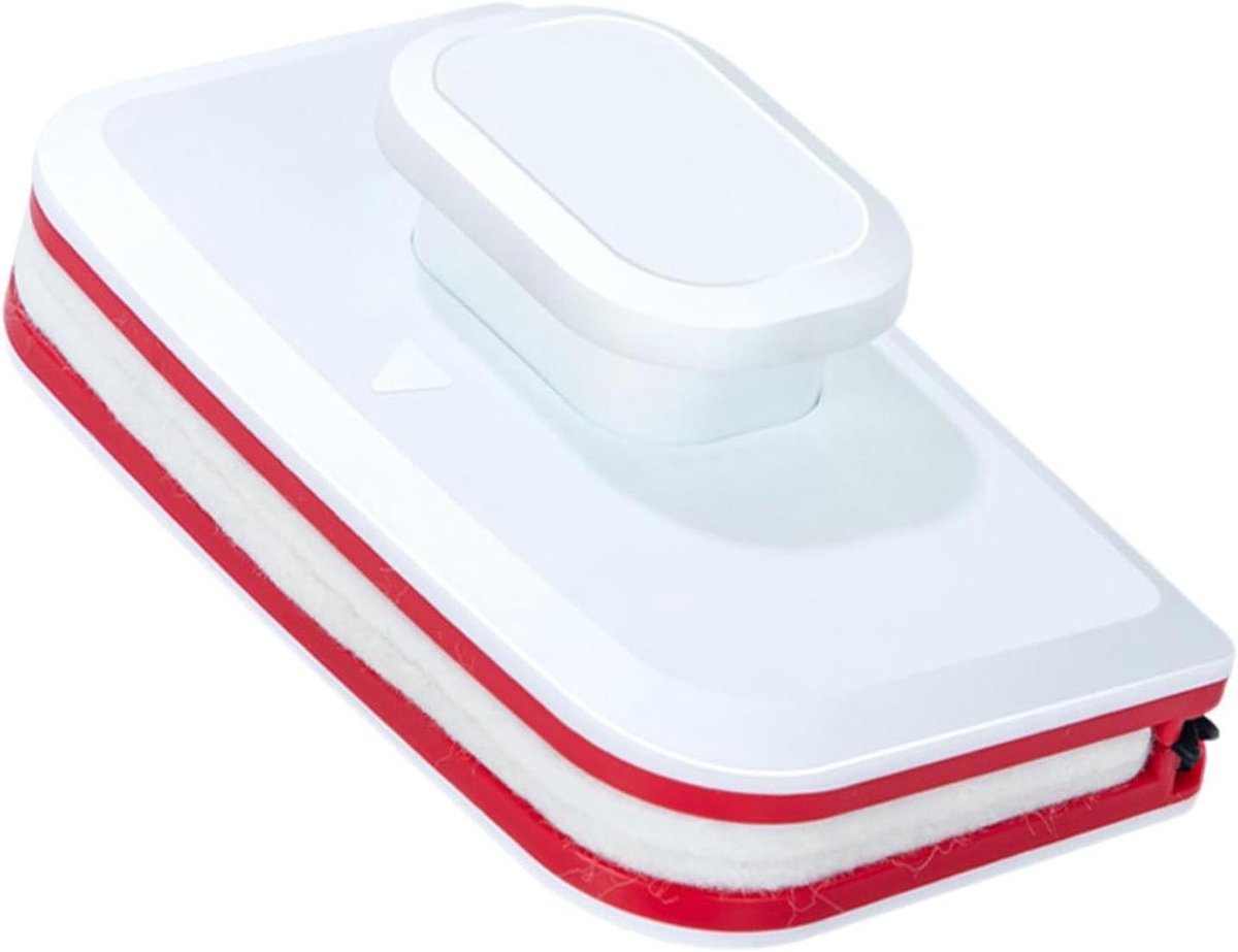 Magnetische raamreiniger - Dubbelzijdig glaswisser - Ruiten schoonmaken - Ergonomisch handvat - 165 cm - Grijs