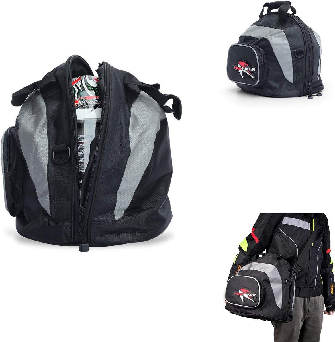 Waterdichte Motorhelm Tas - Grote Capaciteit Reis- en Opbergtas voor Motoraccessoires