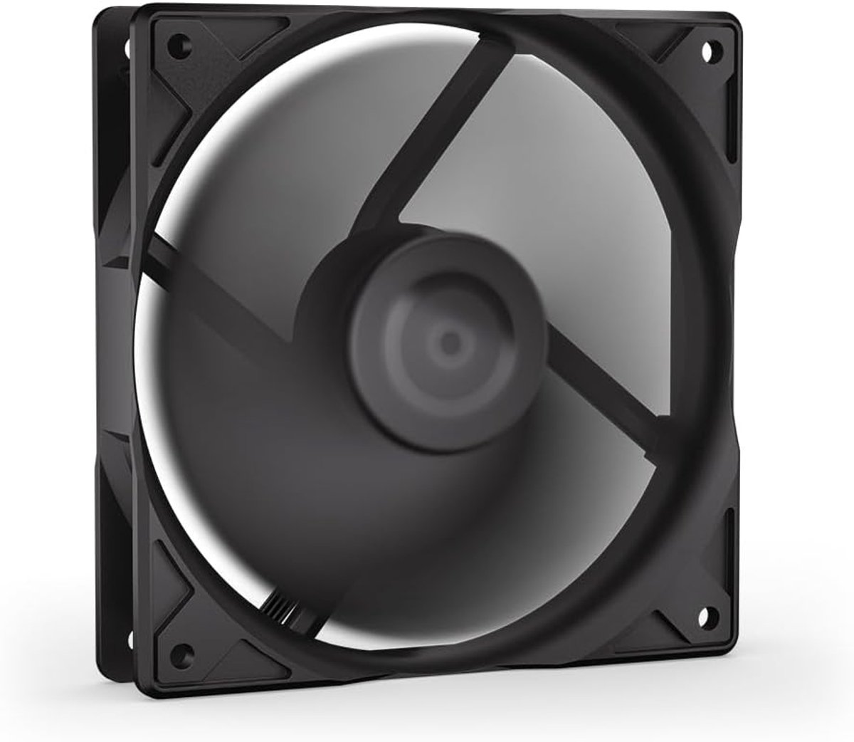 PC Ventilator - Koeler - Computer Koeling - Stille Werking - 120mm - Zwart