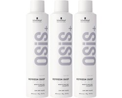 Schwarzkopf Professional - Refresh Dust - Dry shampoo for hair volume - voordeelverpakking - 3 x 300ml