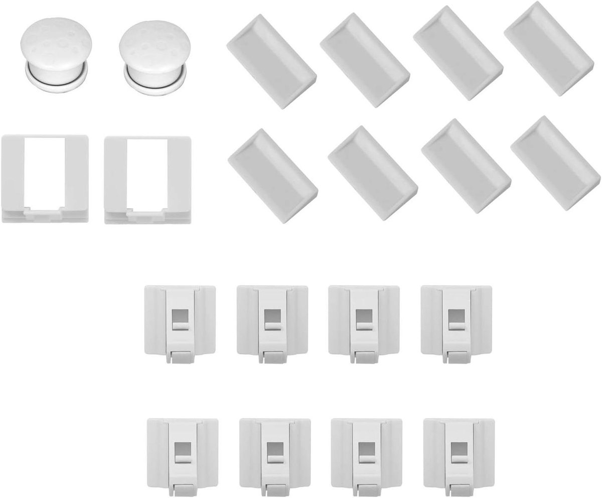 Magnetische Kinderbeveiliging - Kastsloten Baby - Veilig Huis - Onzichtbaar van Buitenaf - 8 Slotenset - Wit
