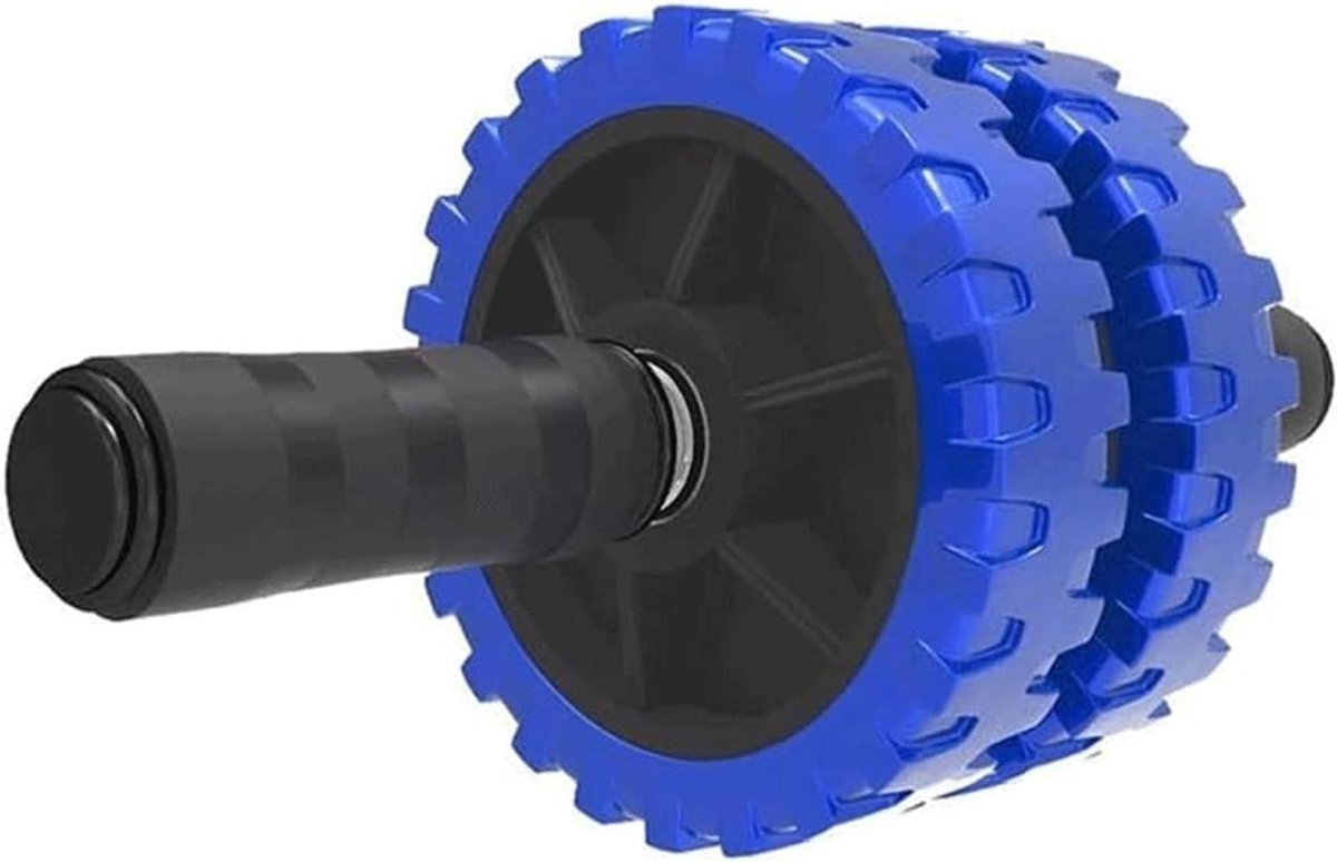 Buikspierwiel - Ab Roller - Core Training - Stabiel en Soepel - 34 cm - Zwart