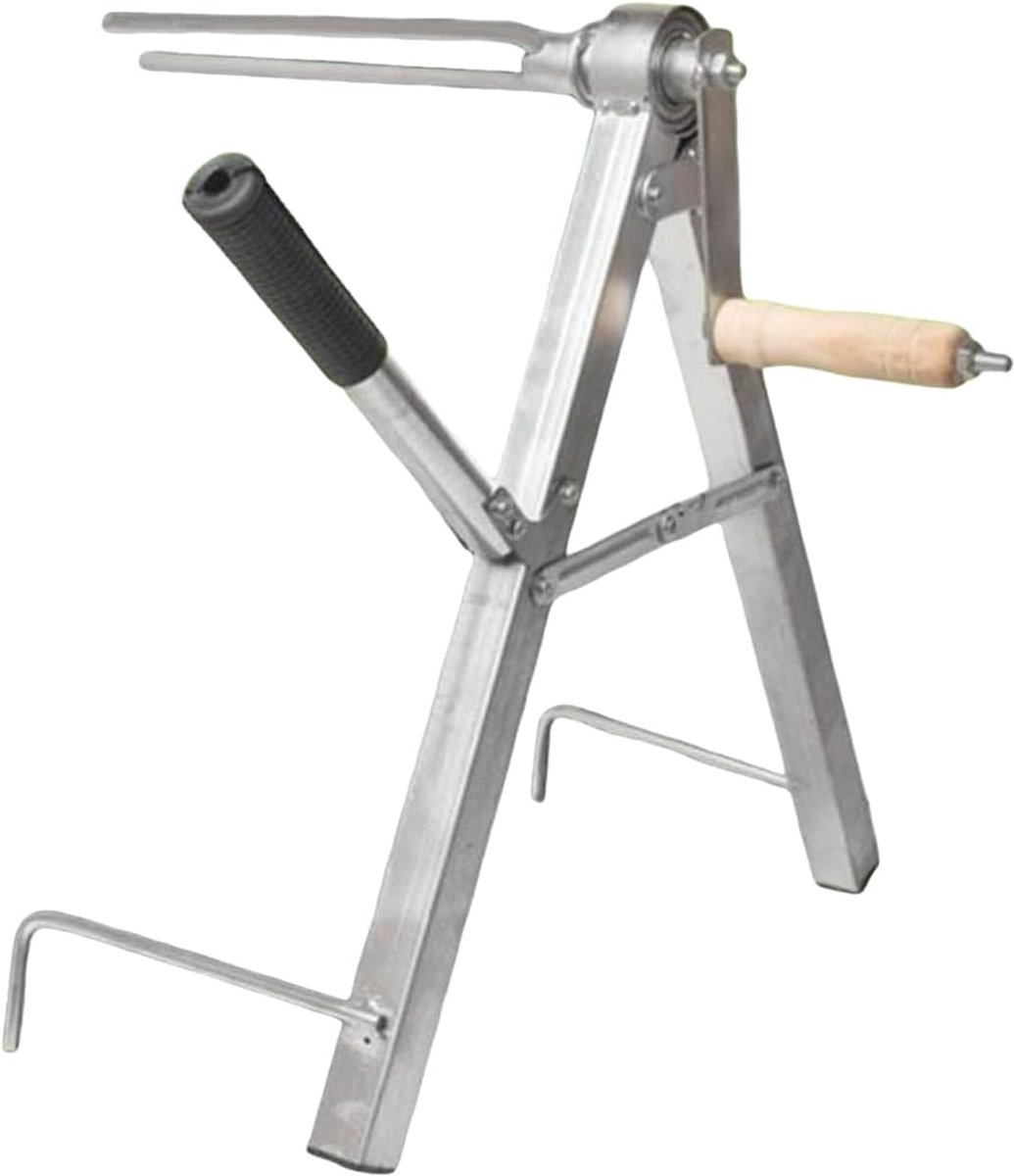 Tuinslang Haspel - Slanghouder Opberger - Gazon Tuinieren - Zwaar Uitgevoerde Standaard - 35x40x13cm