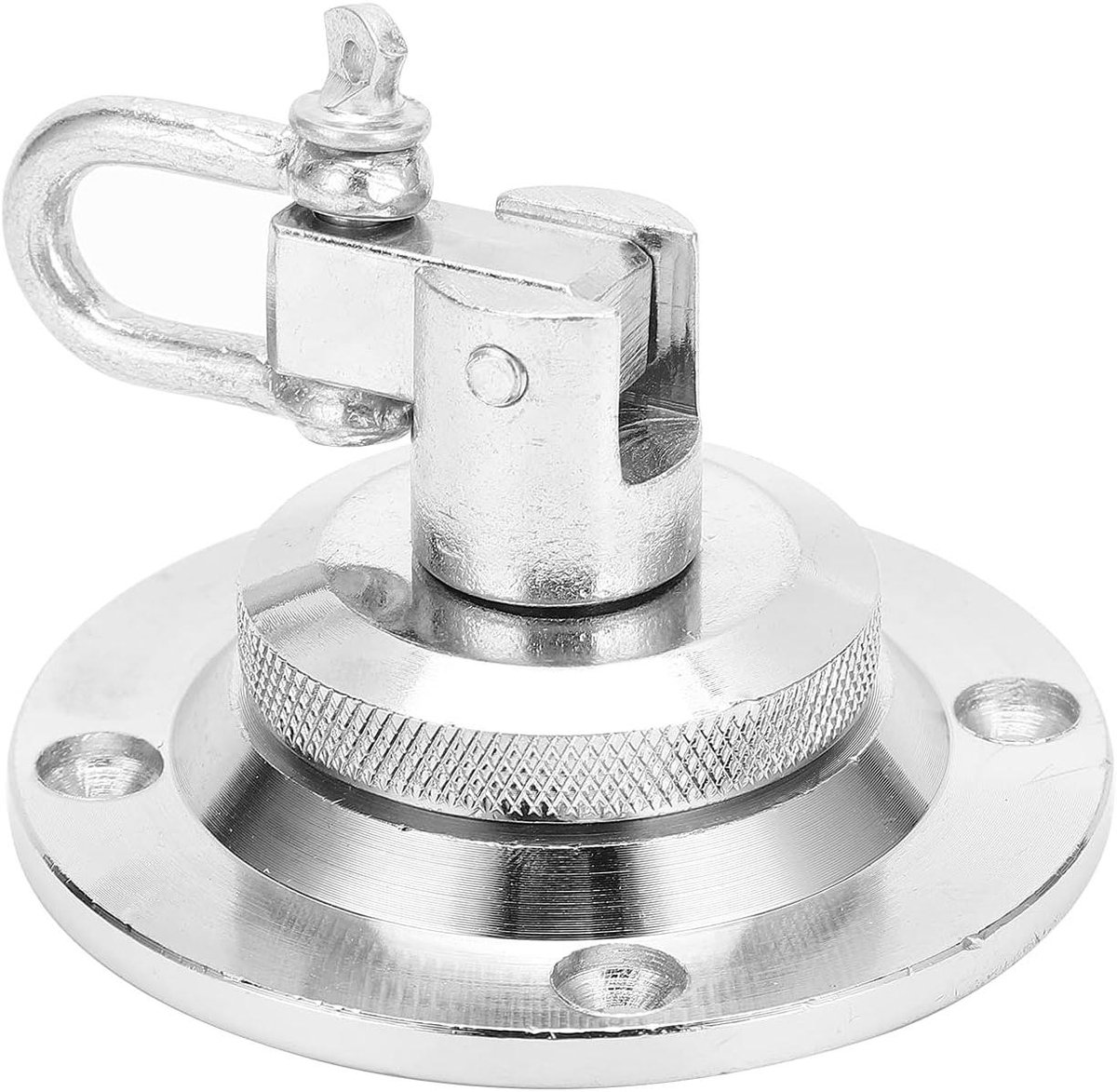 Draaibare boksbal - Boksaccessoire - Bokstraining verbeteren - Volledig metalen constructie - 998 x 798 cm - Zilver