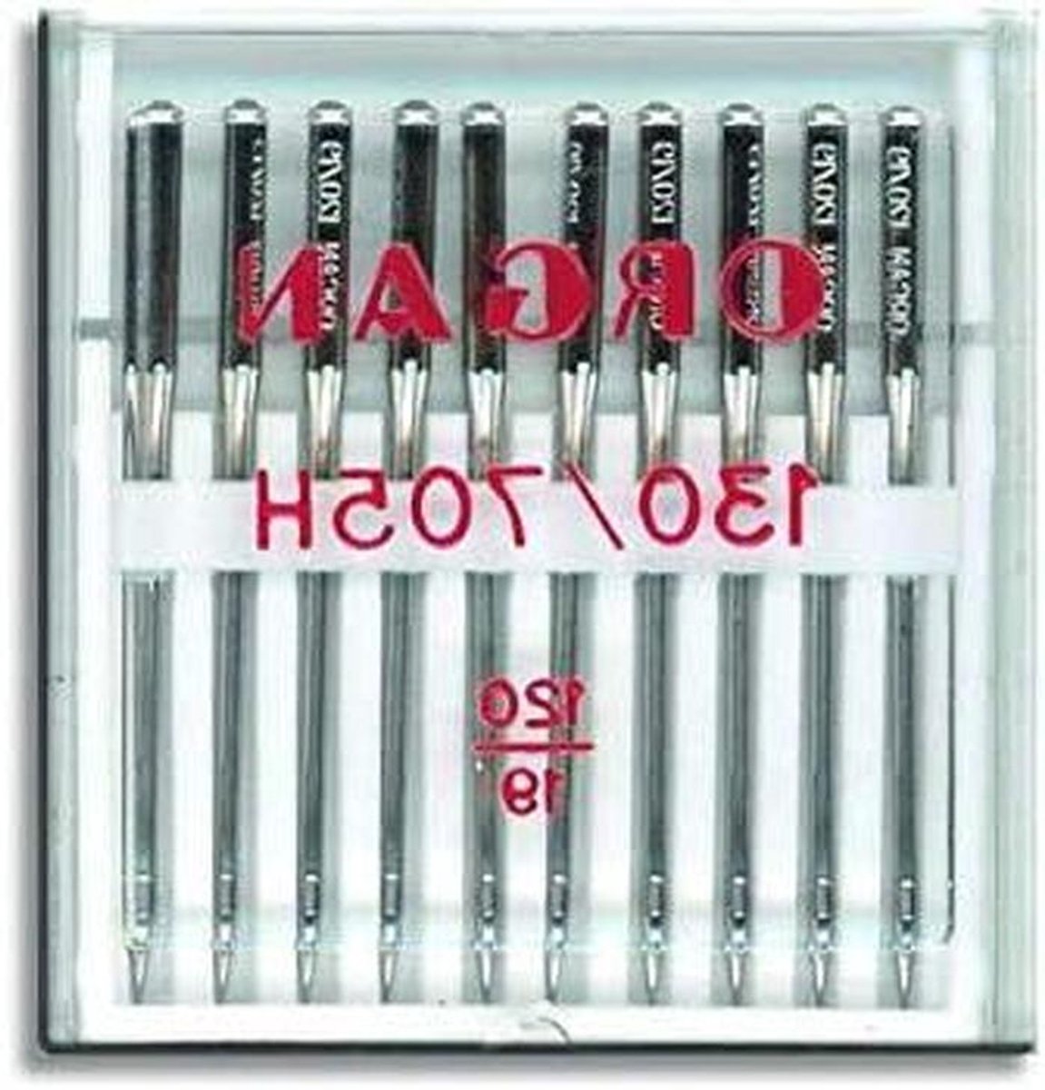Naaimachine naalden - Universele naalden - Kleding herstellen - Platte kop - 10 stuks - Zilver