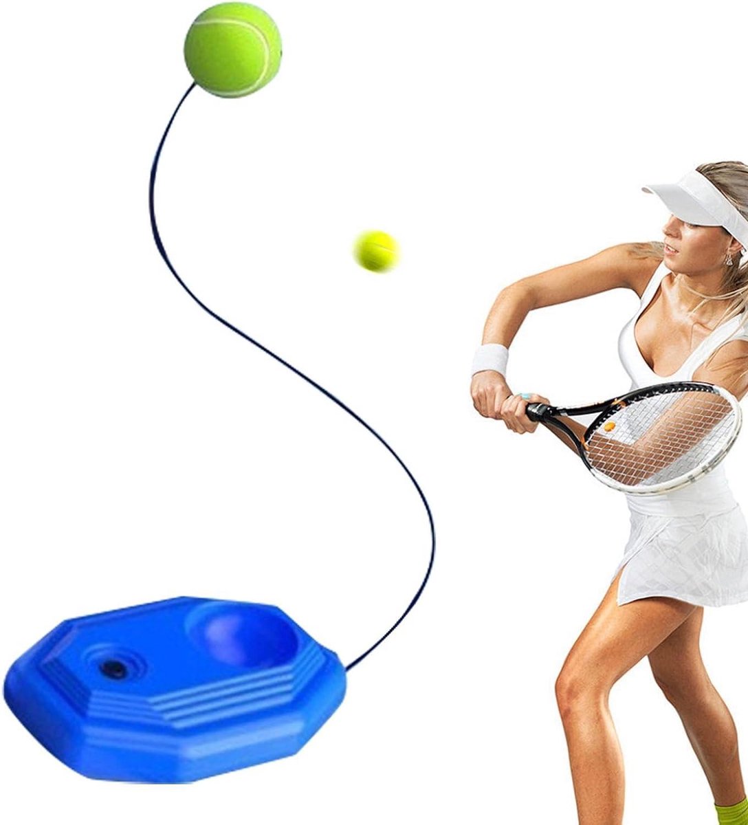 Tennis Rebound Trainer - Bal Terugslag Set - Individuele Training - Automatische Balterugkeer - 20x21x5cm - Niet gespecificeerd